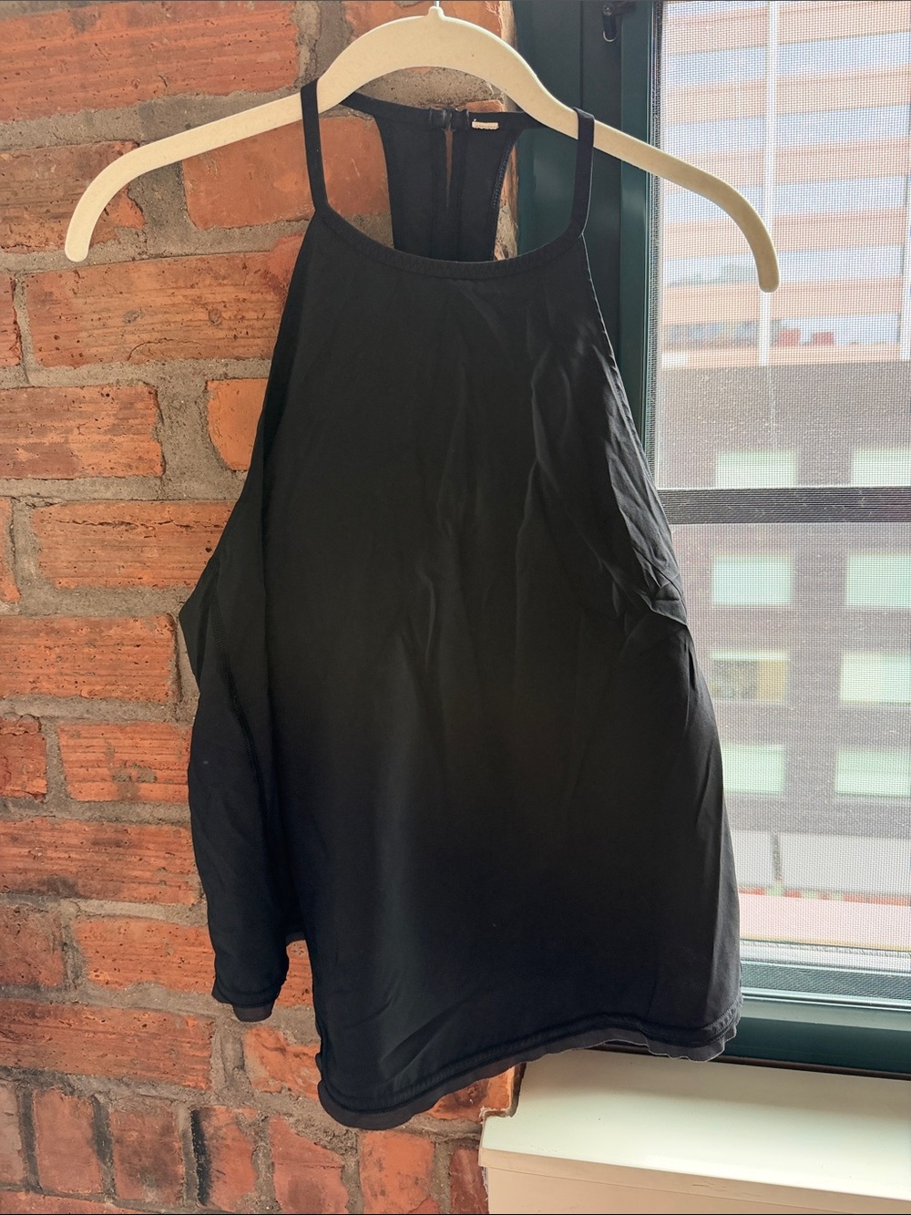 lululemon athletica Black Racerback Workout Tank